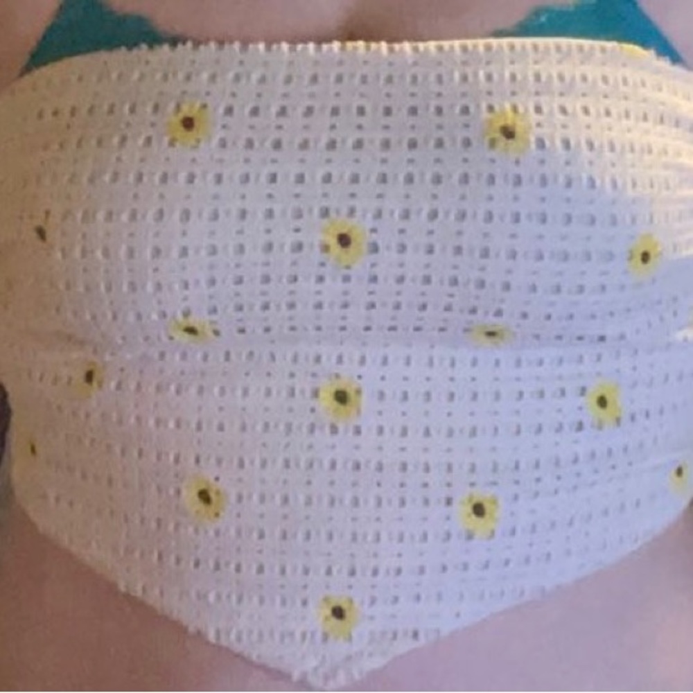 Sunflower tube top